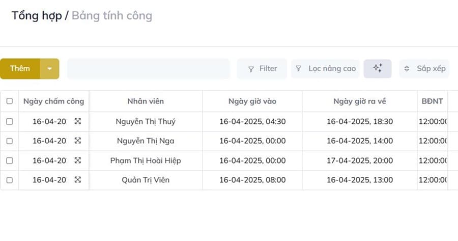 Phần mềm chấm công: Hướng dẫn dễ hiểu nhất cho người mới bắt đầu