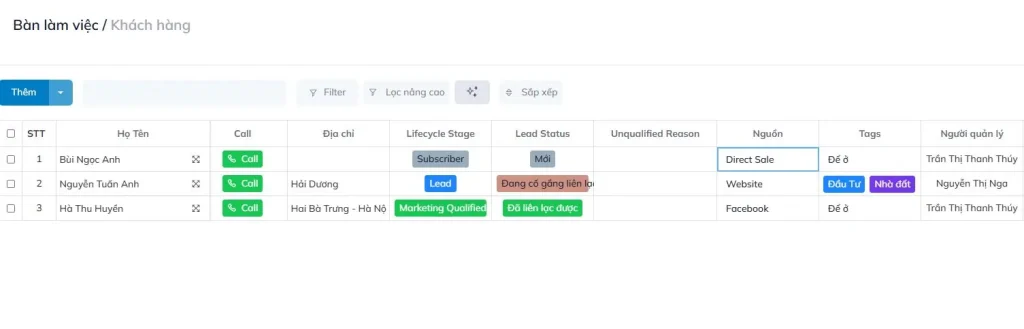 crm bất động sản