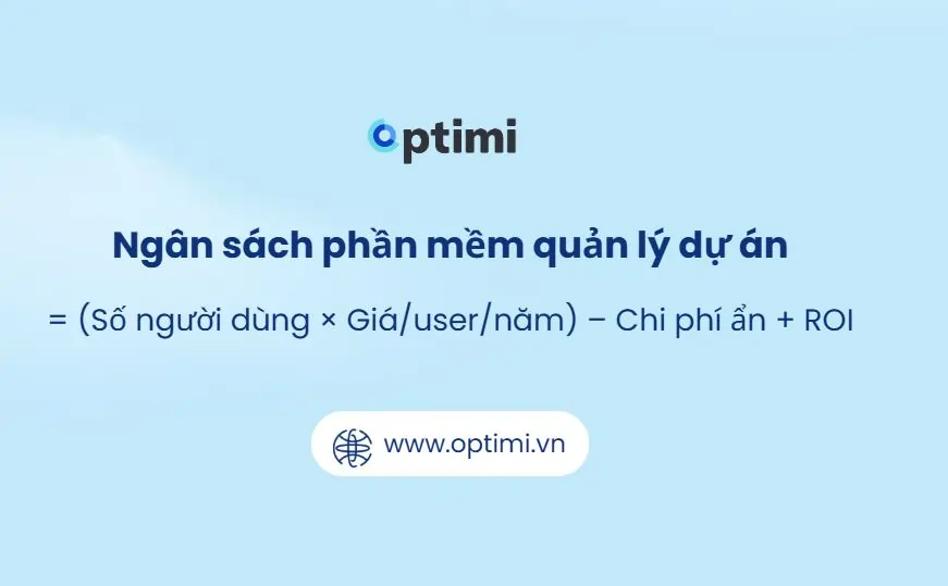 ngân sách phần mềm quản lý dự án