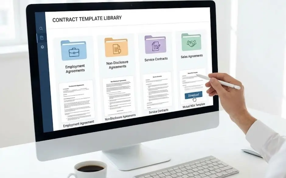thư viện mẫu hợp đồng chuẩn hóa