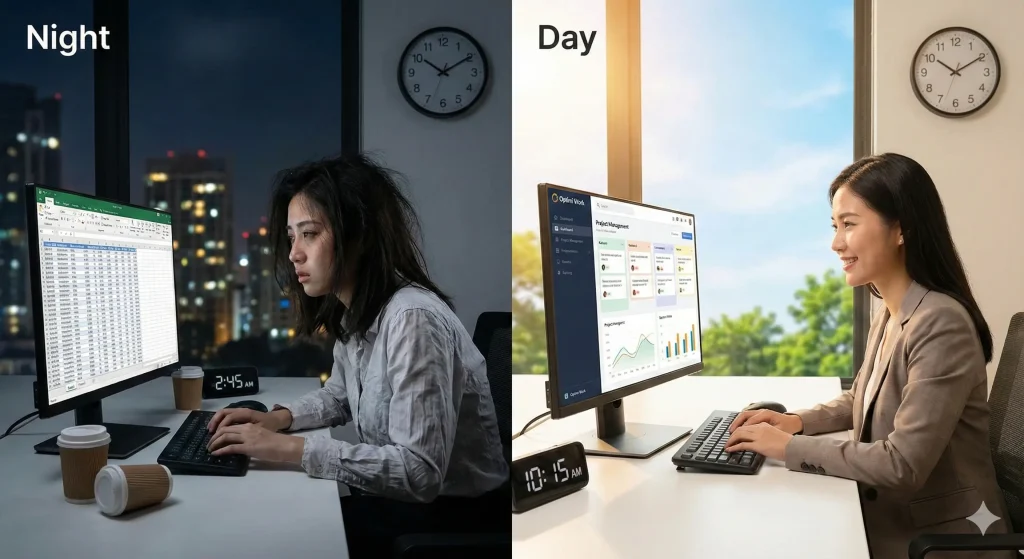 Excel không còn là công cụ hữu ích để quản lý công việc cũng như tiến độ dự án